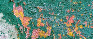 Pealing paint
